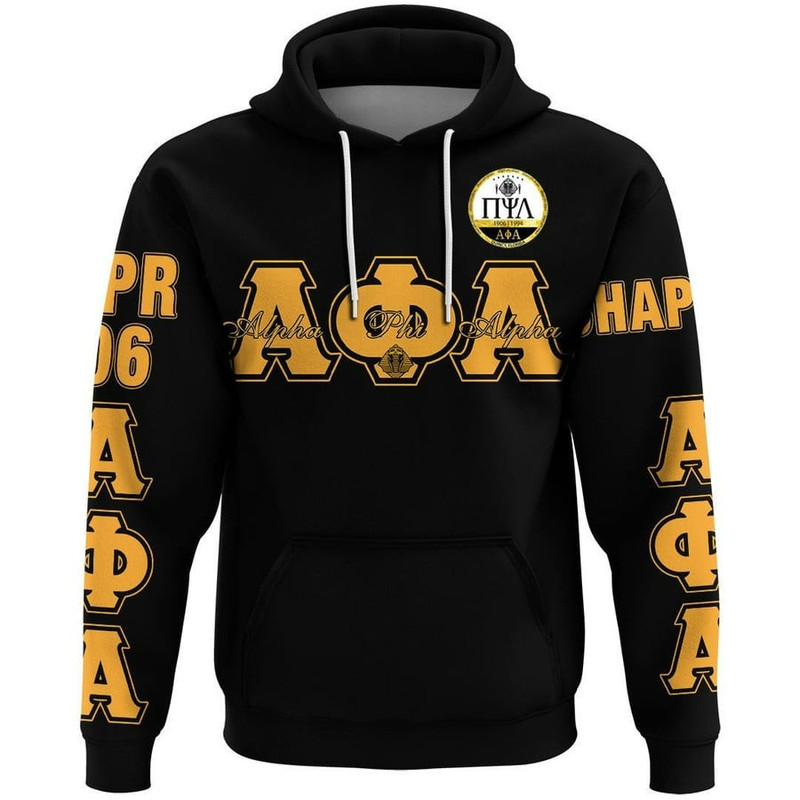 Alpha Phi Alpha - Pi Psi Lambda Hoodie, African Hoodie For Men Women