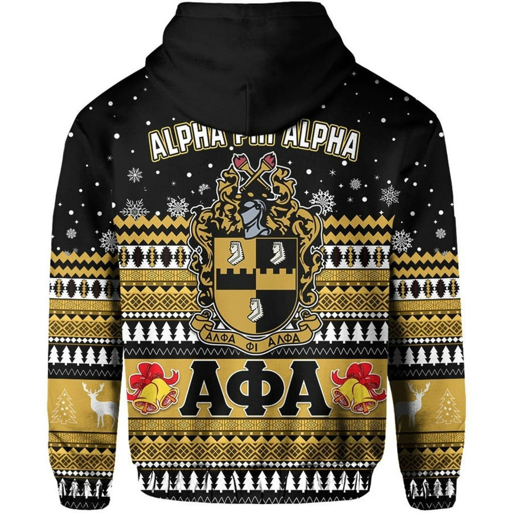 Alpha Phi Alpha African Pattern Christmas Hoodie, African Hoodie For Men Women