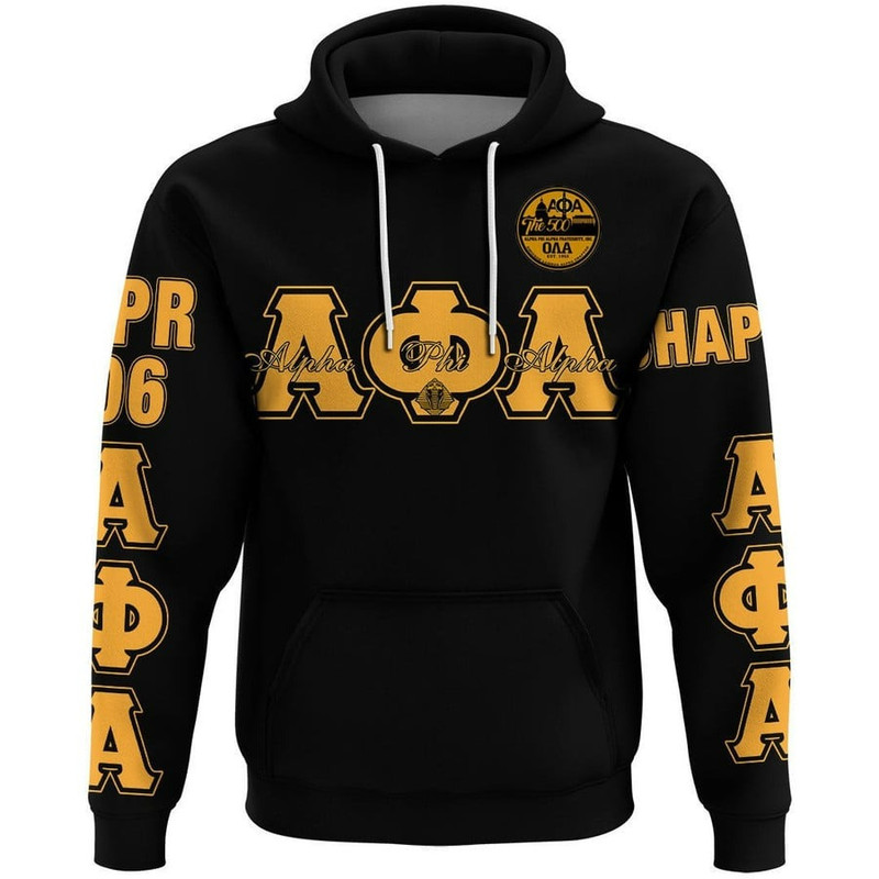Alpha Phi Alpha - Omicron Lambda Alpha Hoodie, African Hoodie For Men Women