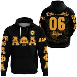 alpha phi alpha - mu phi lambda hoodie, african hoodie for men women