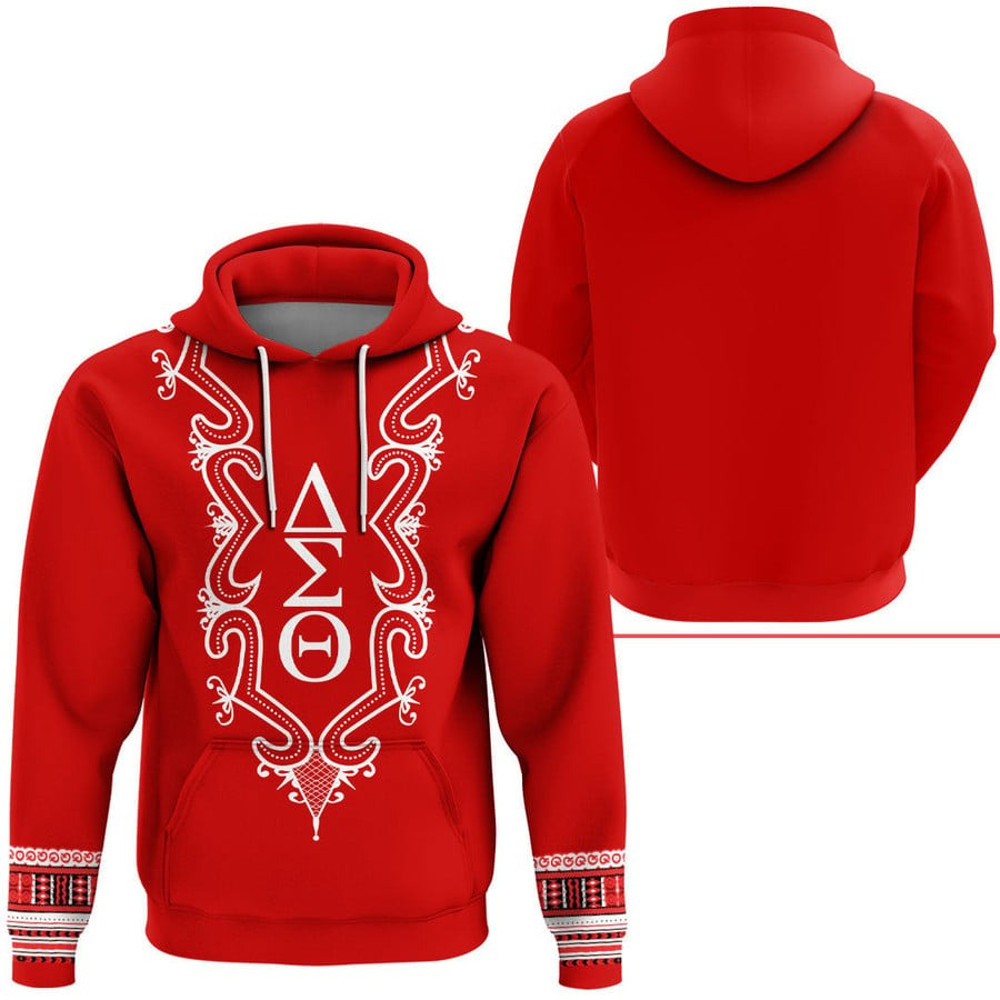 Delta Sigma Theta Hye Won Hye Dashiki Hoodie, African Hoodie For Men Women