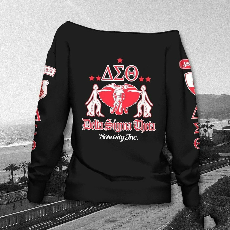 Lady Of Delta Sigma Theta Sorority Women Off Shoulder, African Women Off Shoulder For Women