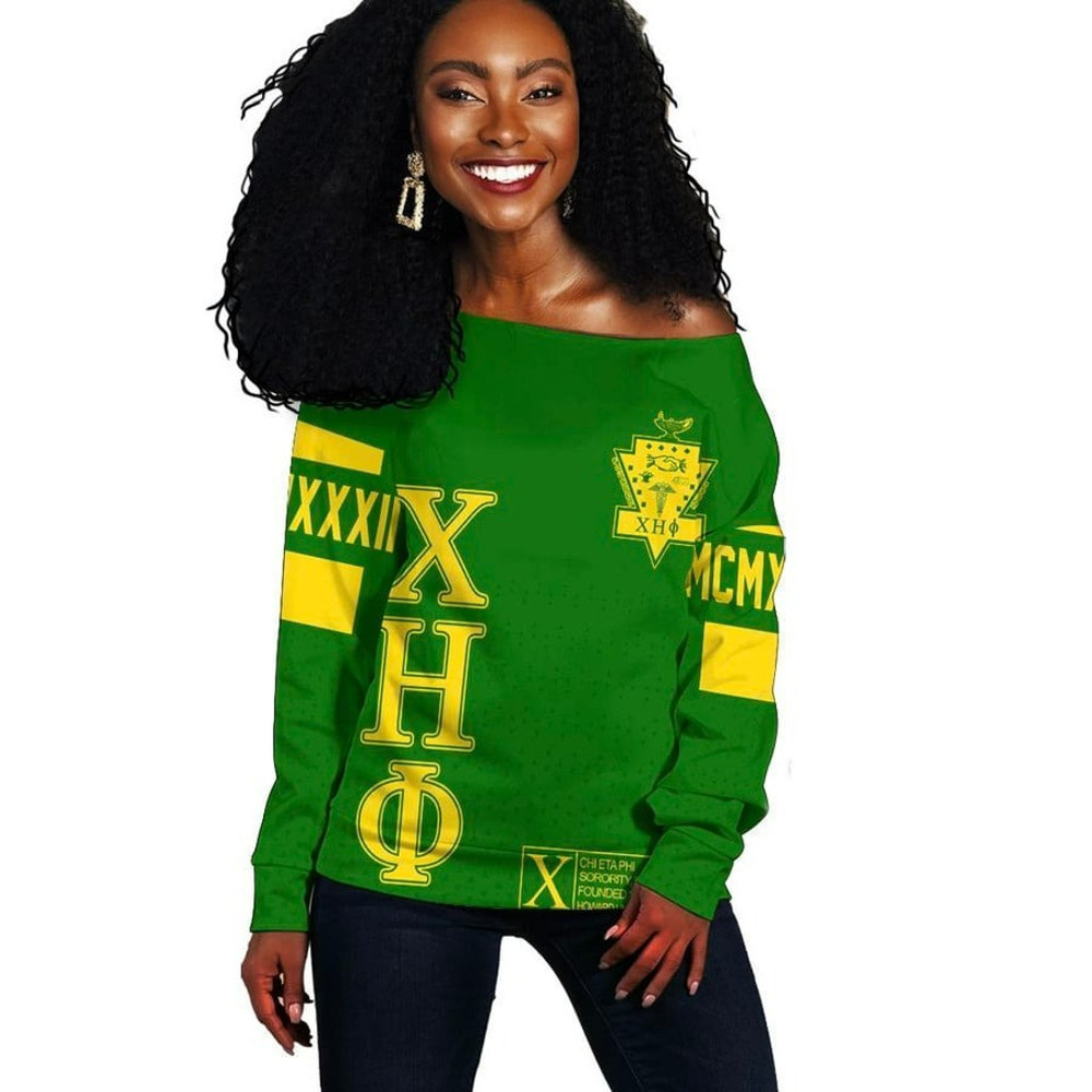 MCM Chi Eta Phi Women Off Shoulder, African Women Off Shoulder For Women