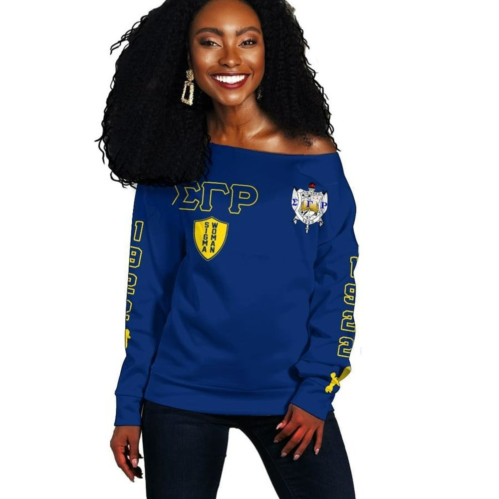 Sigma Gamma Rho Edsel Off Shoulder, African Women Off Shoulder For Women
