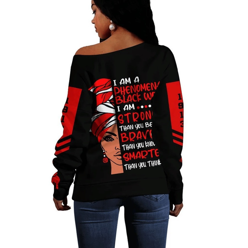 DELTA SIGMA THETA PHENOMENAL OFFSHOULDER, African Women Off Shoulder For Women