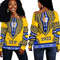 Sigma Gamma Rho Dashiki Off Shoulder Sweaters, African Women Off Shoulder For Women