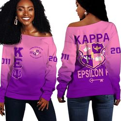 KEP Gradient Off Shoulder Sweaters, African Women Off Shoulder For Women