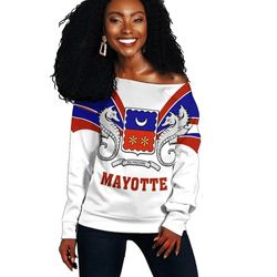 Mayotte Women Off Shoulder Tusk Style, African Women Off Shoulder For Women