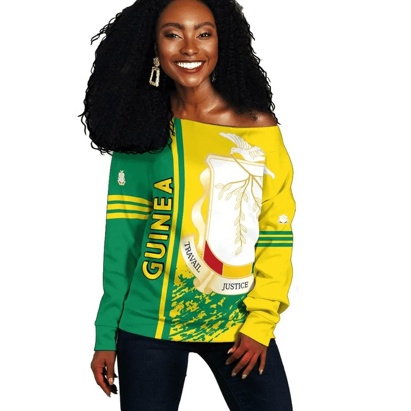 Guinea Women Off Shoulder Quarter Style, African Women Off Shoulder For Women