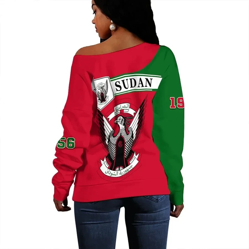 Sudan Women Off Shoulder Pentagon Style, African Women Off Shoulder For Women