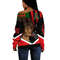 African American Flag Angela Davis Women Off Shoulder, African Women Off Shoulder For Women