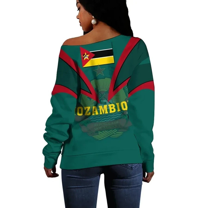Mozambique Women Off Shoulder Tusk Style, African Women Off Shoulder For Women