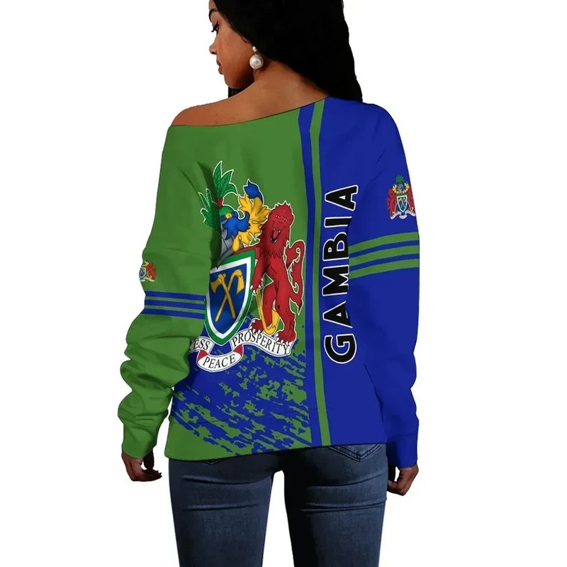 Gambia Women Off Shoulder Quarter Style, African Women Off Shoulder For Women