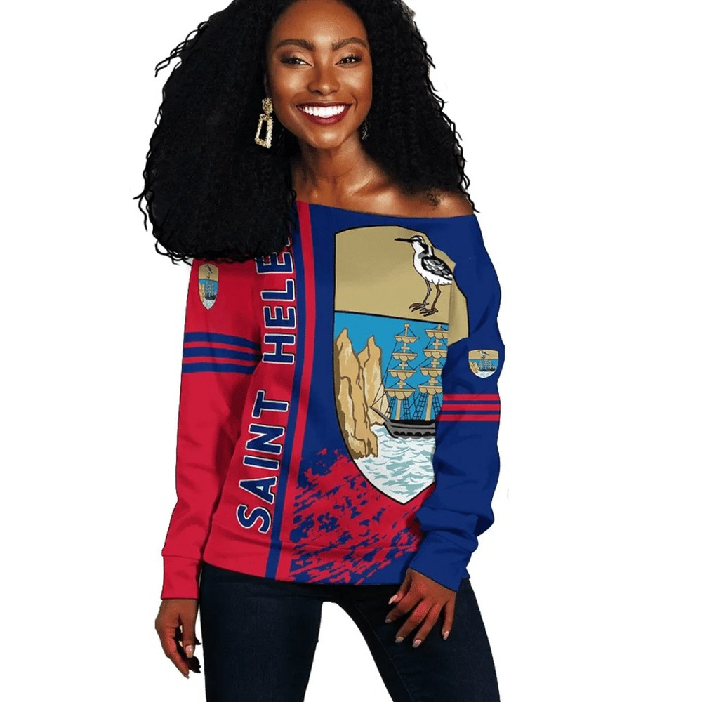 Saint Helena Women Off Shoulder Quarter Style, African Women Off Shoulder For Women