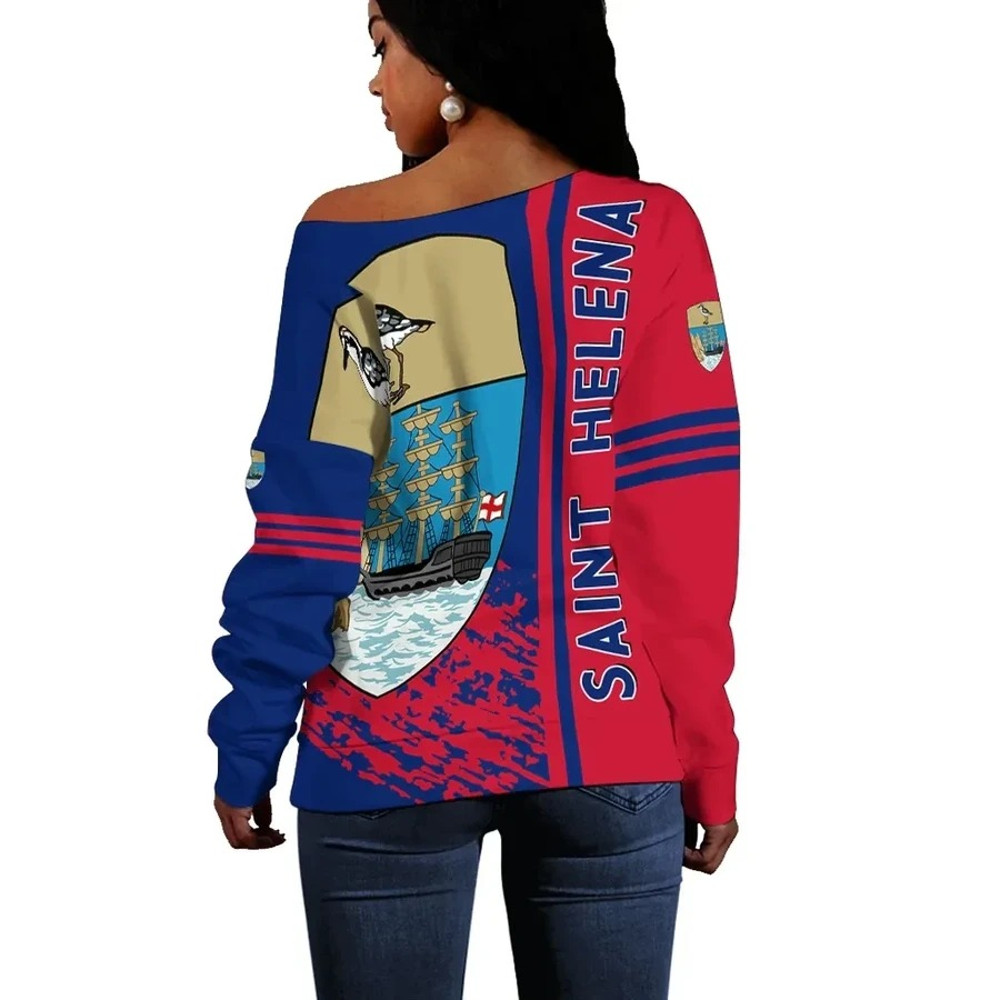 Saint Helena Women Off Shoulder Quarter Style, African Women Off Shoulder For Women