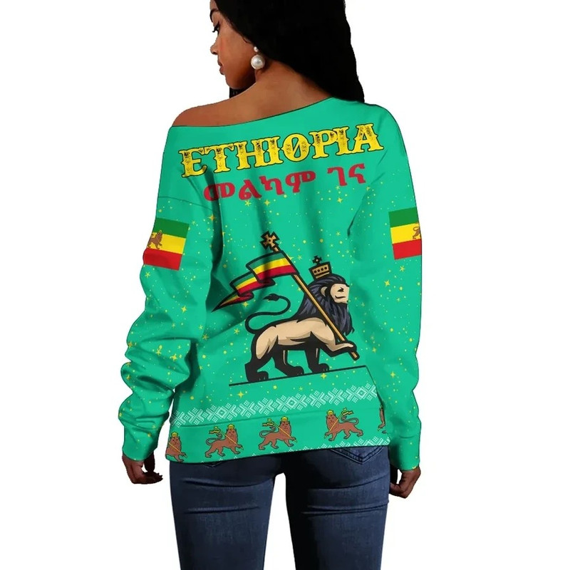 Ethiopia Christmas Women Off Shoulder - Eagle Style, African Women Off Shoulder For Women