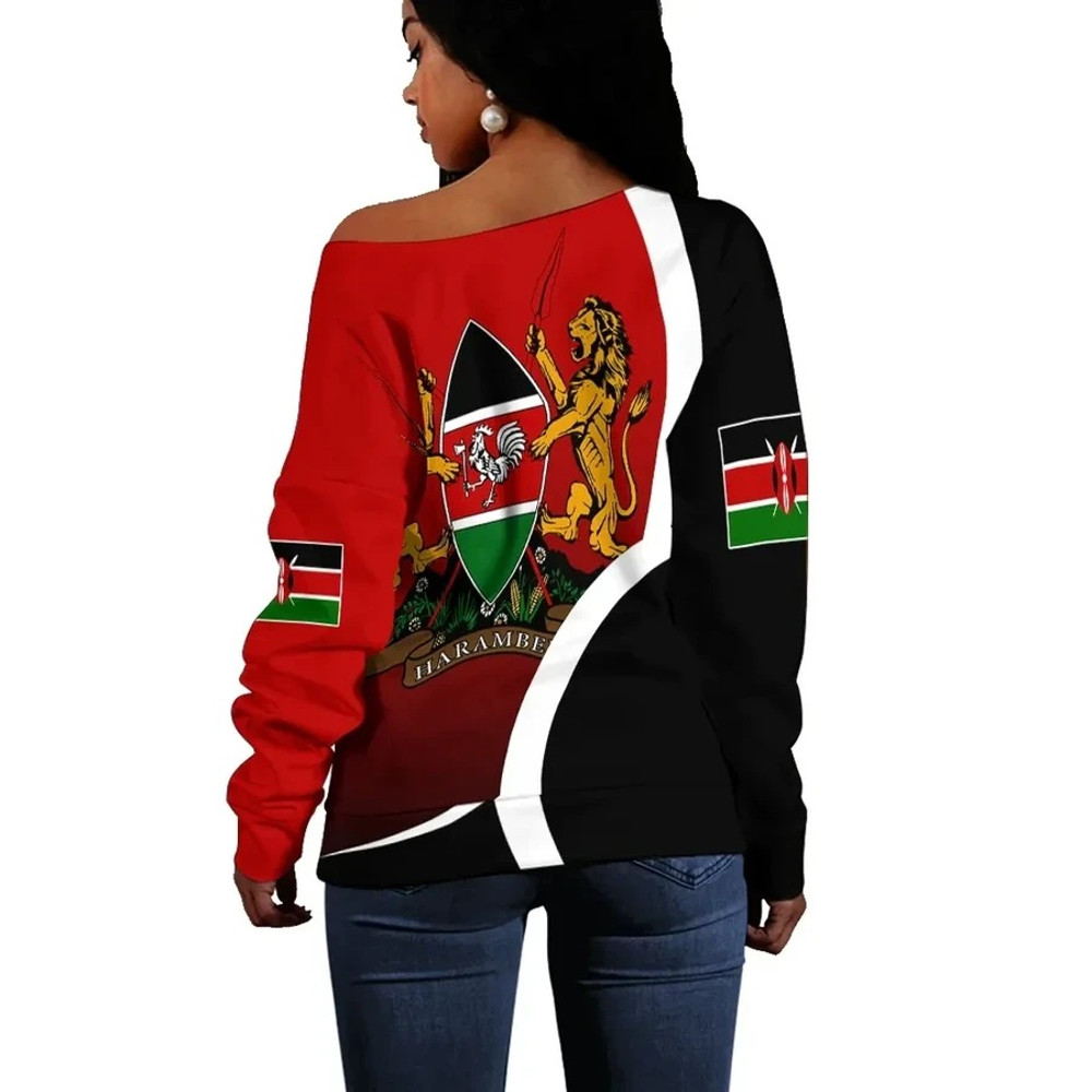 Kenya Half Circle Women Off Shoulder, African Women Off Shoulder For Women