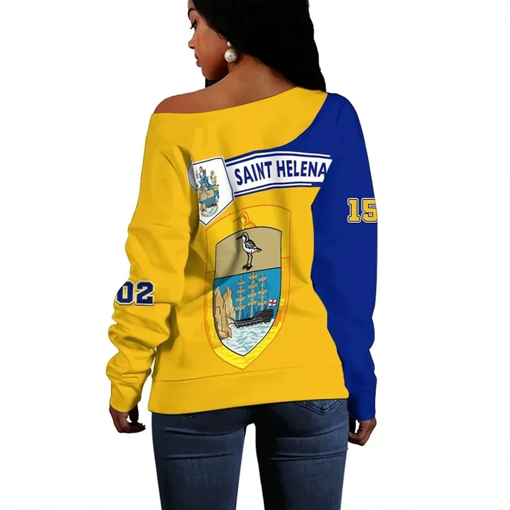 Saint Helena Women Off Shoulder Pentagon Style, African Women Off Shoulder For Women