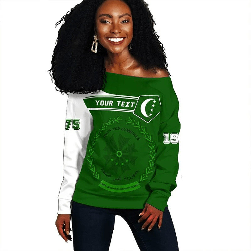 Comoros Women Off Shoulder Pentagon Style, African Women Off Shoulder For Women