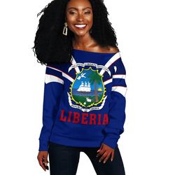 Liberia Women Off Shoulder Tusk Style, African Women Off Shoulder For Women