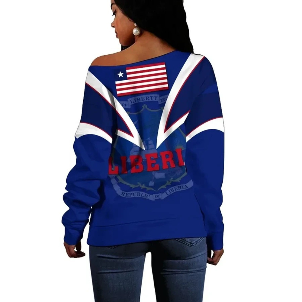 Liberia Women Off Shoulder Tusk Style, African Women Off Shoulder For Women