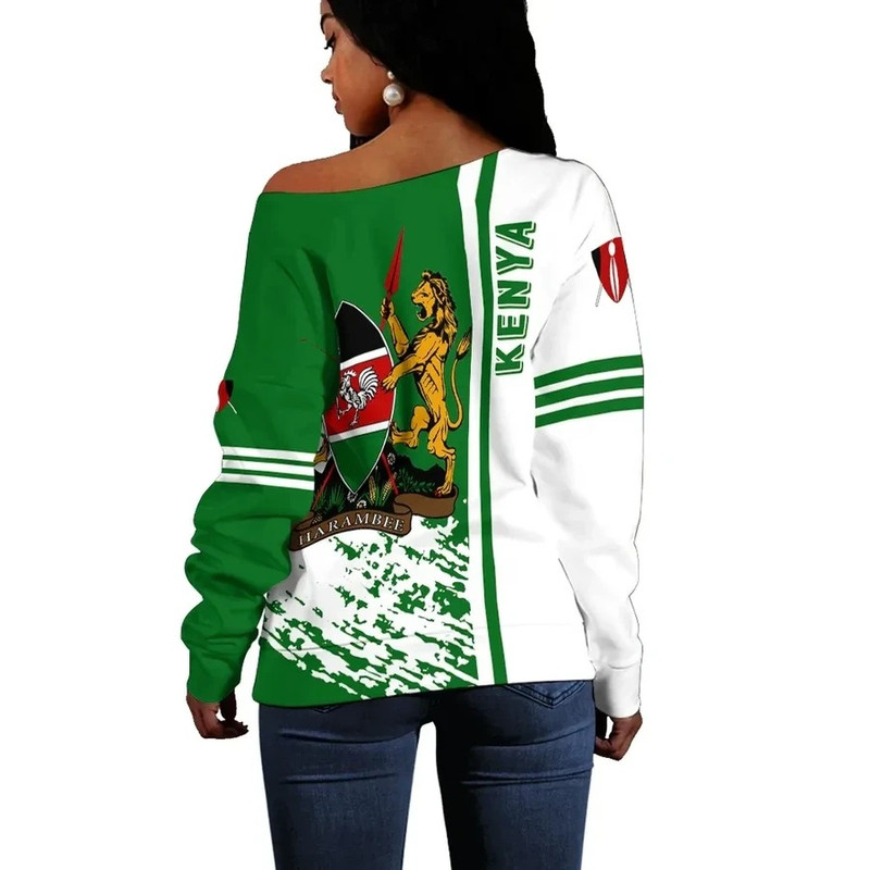 Kenya Women Off Shoulder Quarter Style, African Women Off Shoulder For Women