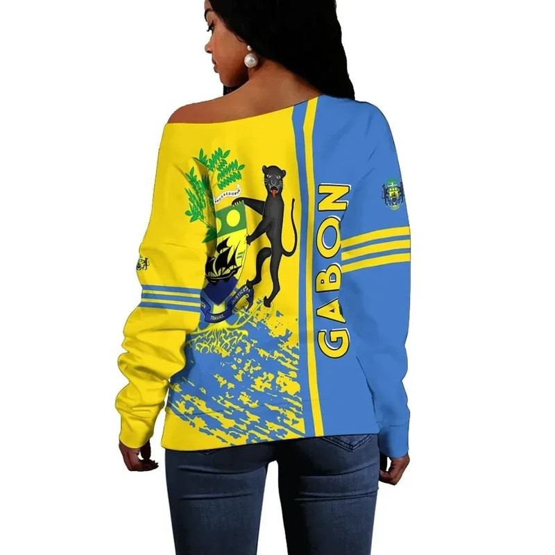 Gabon Women Off Shoulder Quarter Style, African Women Off Shoulder For Women
