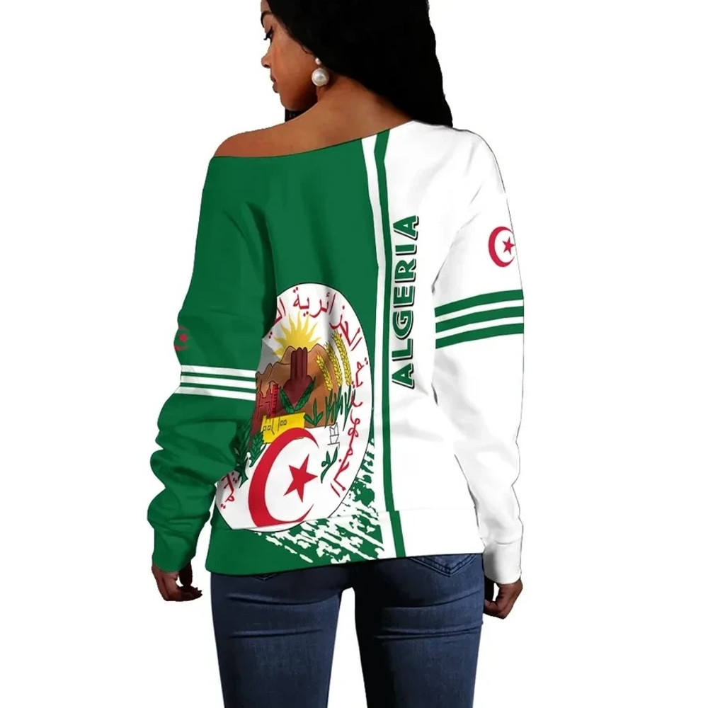 Algeria Women Off Shoulder Quarter Style, African Women Off Shoulder For Women