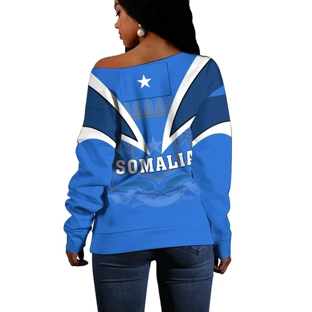 Somalia Women Off Shoulder Tusk Style, African Women Off Shoulder For Women