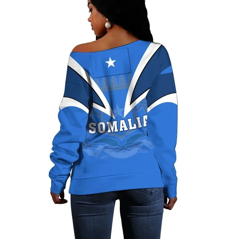 Somalia Women Off Shoulder Tusk Style, African Women Off Shoulder For Women