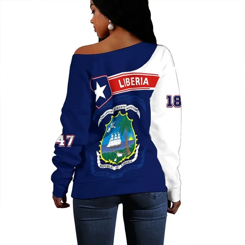 Liberia Women Off Shoulder Pentagon Style, African Women Off Shoulder For Women