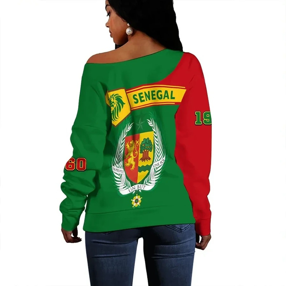 Senegal Women Off Shoulder Pentagon Style, African Women Off Shoulder For Women