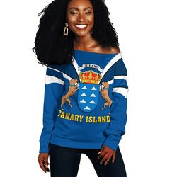 Canary Islands Women Off Shoulder Tusk Style, African Women Off Shoulder For Women