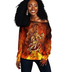 Shango Lion Off Shoulder - Hannah Style, African Women Off Shoulder For Women