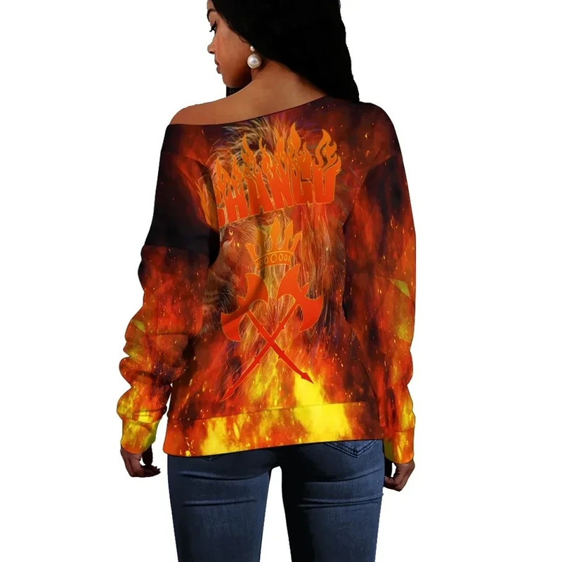 Shango Lion Off Shoulder - Hannah Style, African Women Off Shoulder For Women