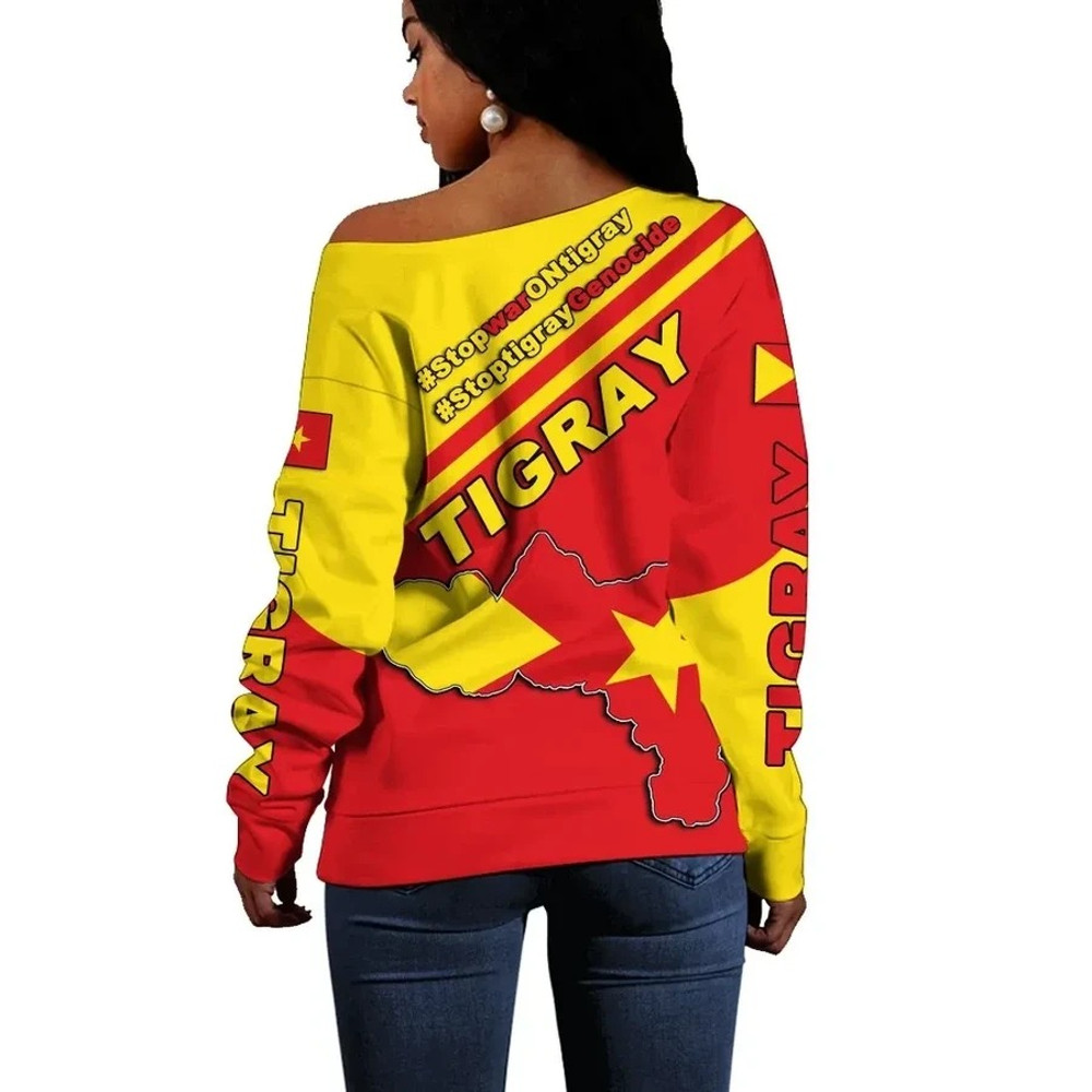 Tigray Women's Off Shoulder, African Women Off Shoulder For Women