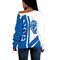 Zeta Phi Beta Half Concept Women Off Shoulder Sweatshirt Style, African Women Off Shoulder For Women