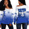 Zeta Phi Beta Gradient Off Shoulder Sweaters, African Women Off Shoulder For Women