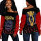 Zeta Phi Beta Queen Queen Couple Valentine Off Shoulder Sweaters, African Women Off Shoulder For Women