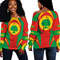 Oromo Action Flag Off Shoulder Sweaters, African Women Off Shoulder For Women