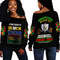 Sigma Gamma Rho Nutrition Facts Juneteenth Off Shoulder Sweaters, African Women Off Shoulder For Women