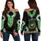 Djibouti Dashiki Off Shoulder Sweaters, African Women Off Shoulder For Women