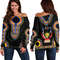 Democratic Republic Of The Congo Dashiki Off Shoulder Sweaters, African Women Off Shoulder For Women