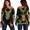 Republic Of The Congo Dashiki Off Shoulder Sweaters, African Women Off Shoulder For Women