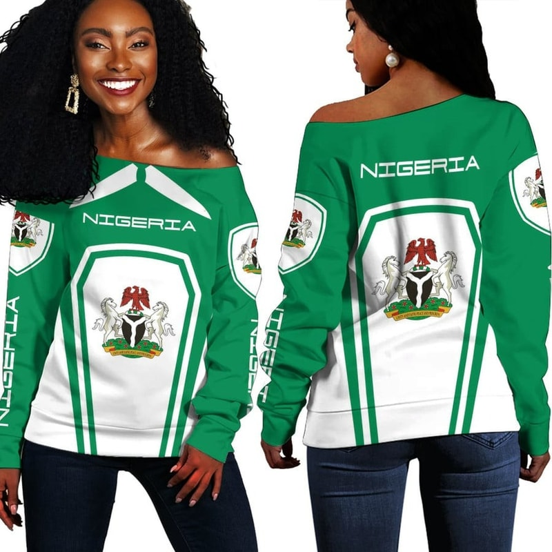 Nigeria Women's Off Shoulder Sweaters, African Women Off Shoulder For Women