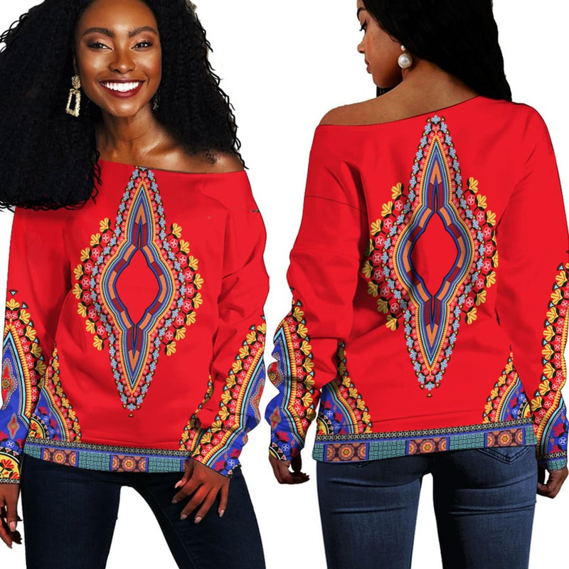 Neck Dashiki Africa - Off Shoulder Sweaters, African Women Off Shoulder For Women