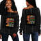 Juneteenth Black Woman Off Shoulder Sweaters, African Women Off Shoulder For Women