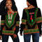 Africa Zone Off Shoulder Sweaters - Malawi Traditional Dashiki, African Women Off Shoulder For Women