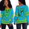 Africa Zone Off Shoulder Sweaters - Tanzania Traditional Dashiki, African Women Off Shoulder For Women