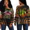 Eritrea Women's Off Shoulder Sweatshirt Black History Live it Learn it Make it, African Women Off Shoulder For Women
